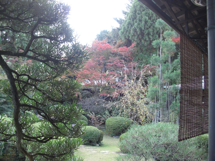 吉田山荘の庭